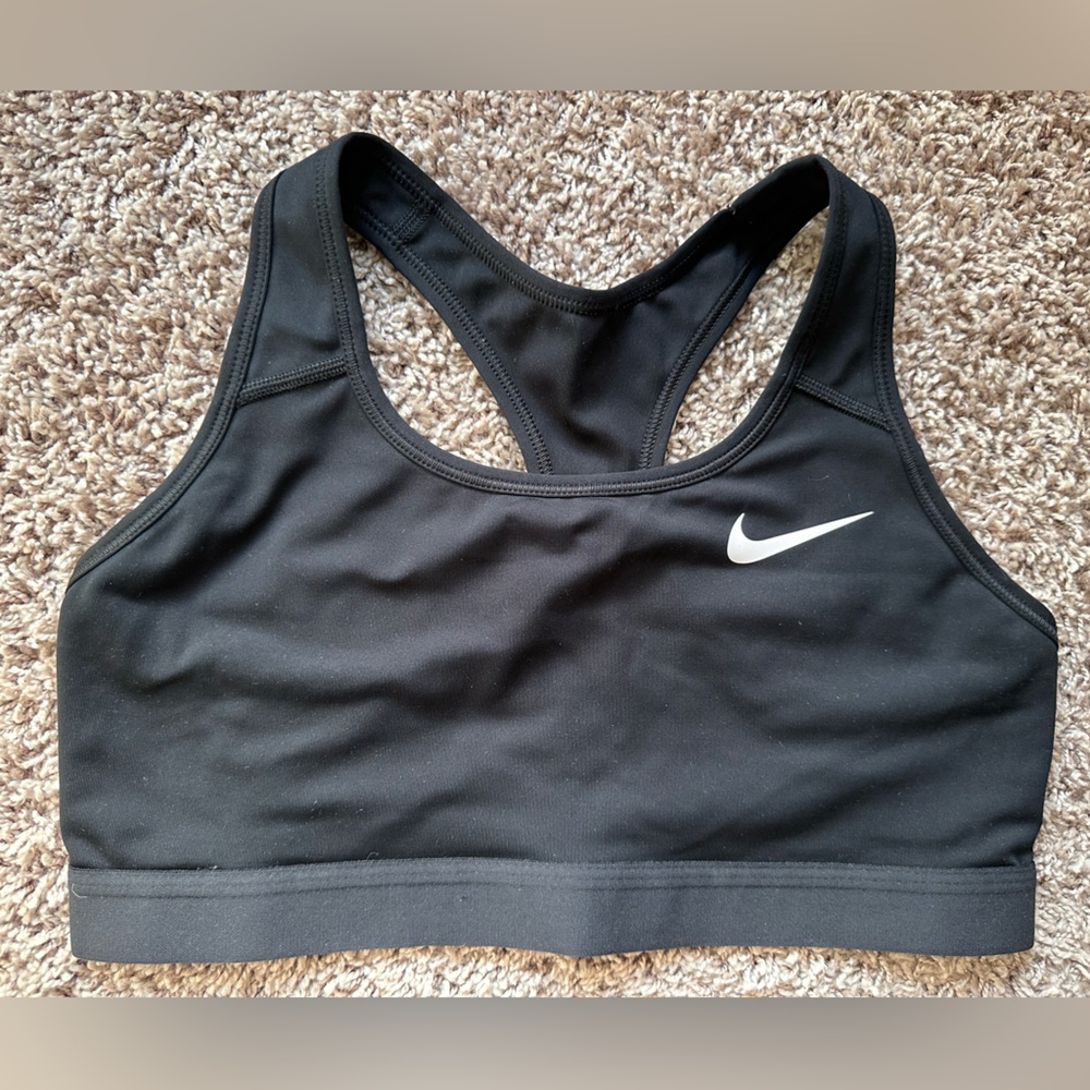 Nike Black Racerback Sports Bra